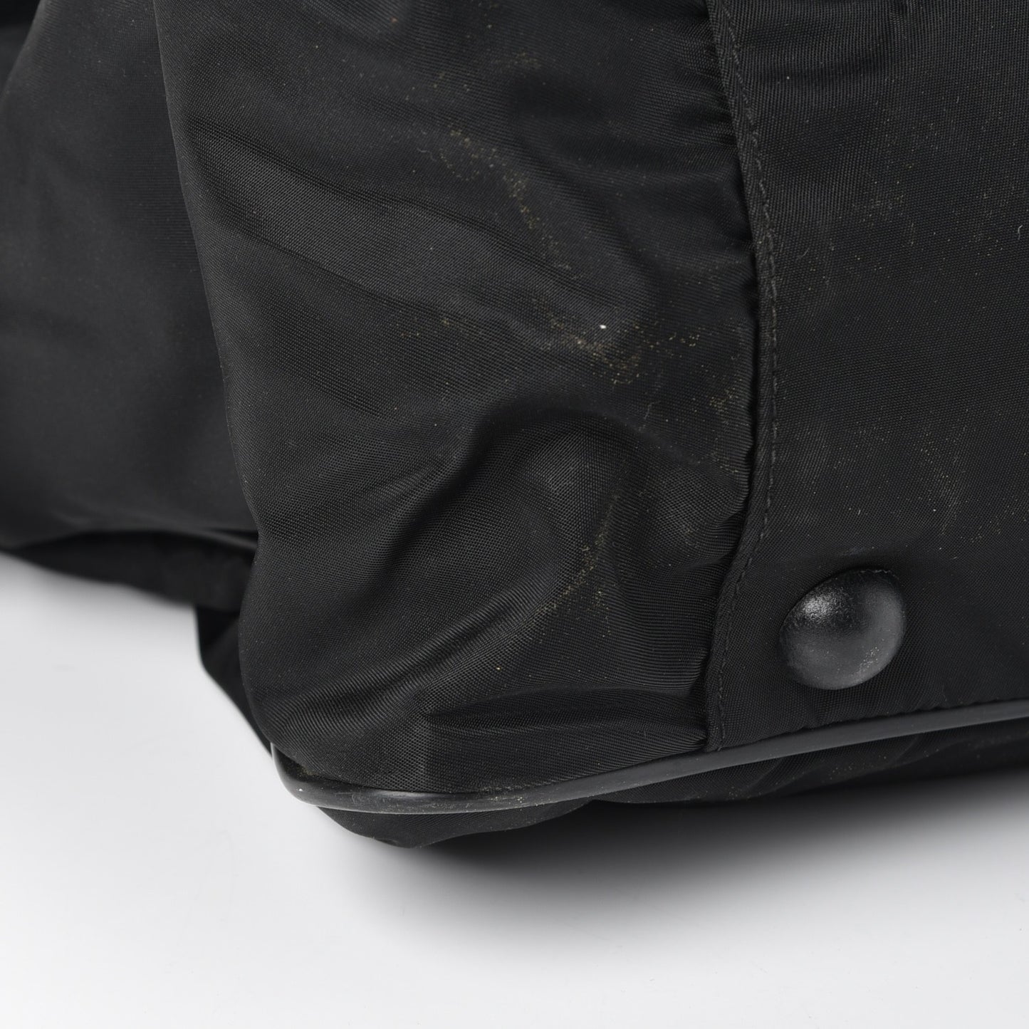 Tessuto Nylon Travel Bag Nero Black