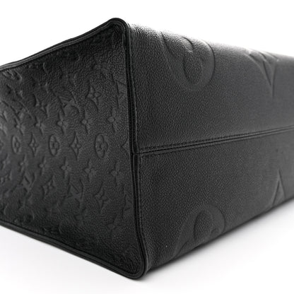 Louis Vuitton Empreinte Monogram Giant Onthego GM Black 8 of 11