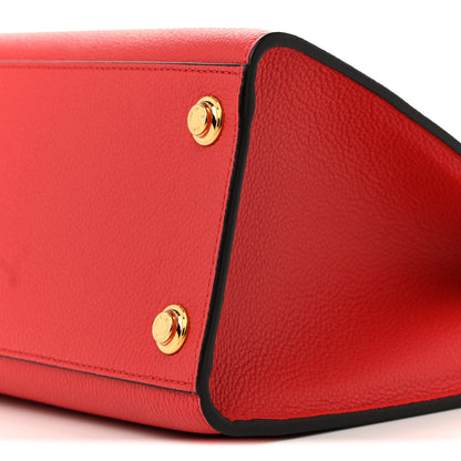 Louis Vuitton Taurillon City Steamer PM Black Rouge 9 of 11