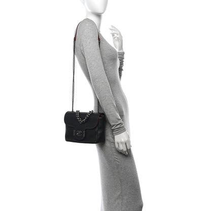 Chanel Grained Calfskin Archi Chic Flap Black 2 of 11
