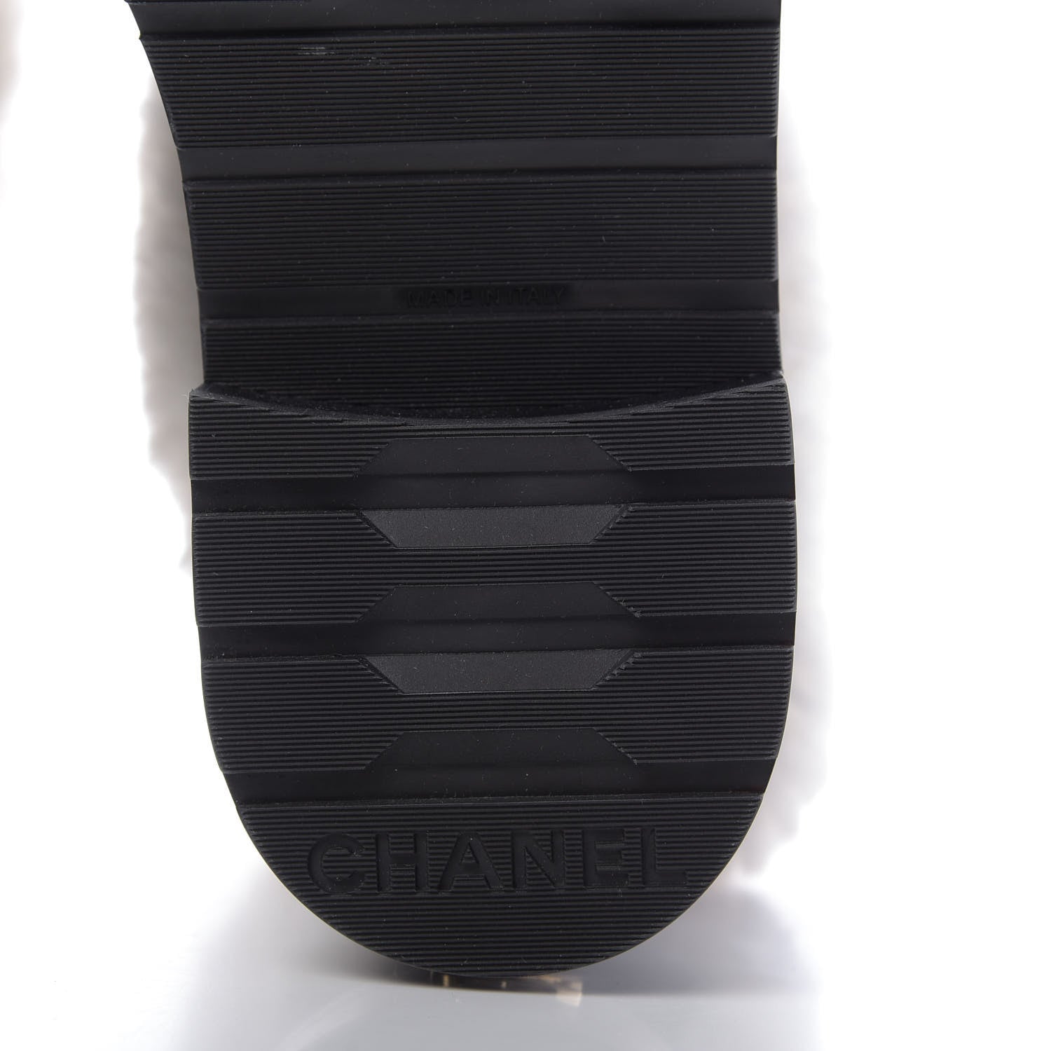 Chanel Lambskin Shearling Short Boots 40 Black 8 of 10