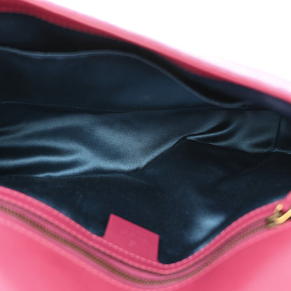 Gucci Velvet Matelasse Blind for Love Embroidered Medium GG Marmont Shoulder Bag Light Raspberry Rose Multicolor 5 of 13