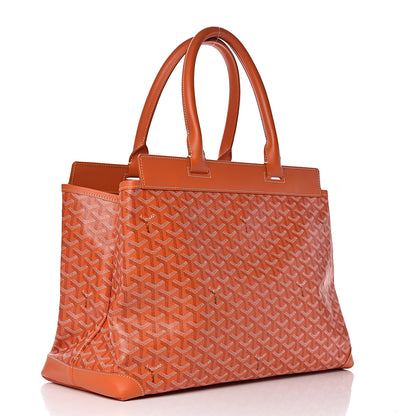 Goyard Goyardine Bellechasse GM Orange 3 of 11