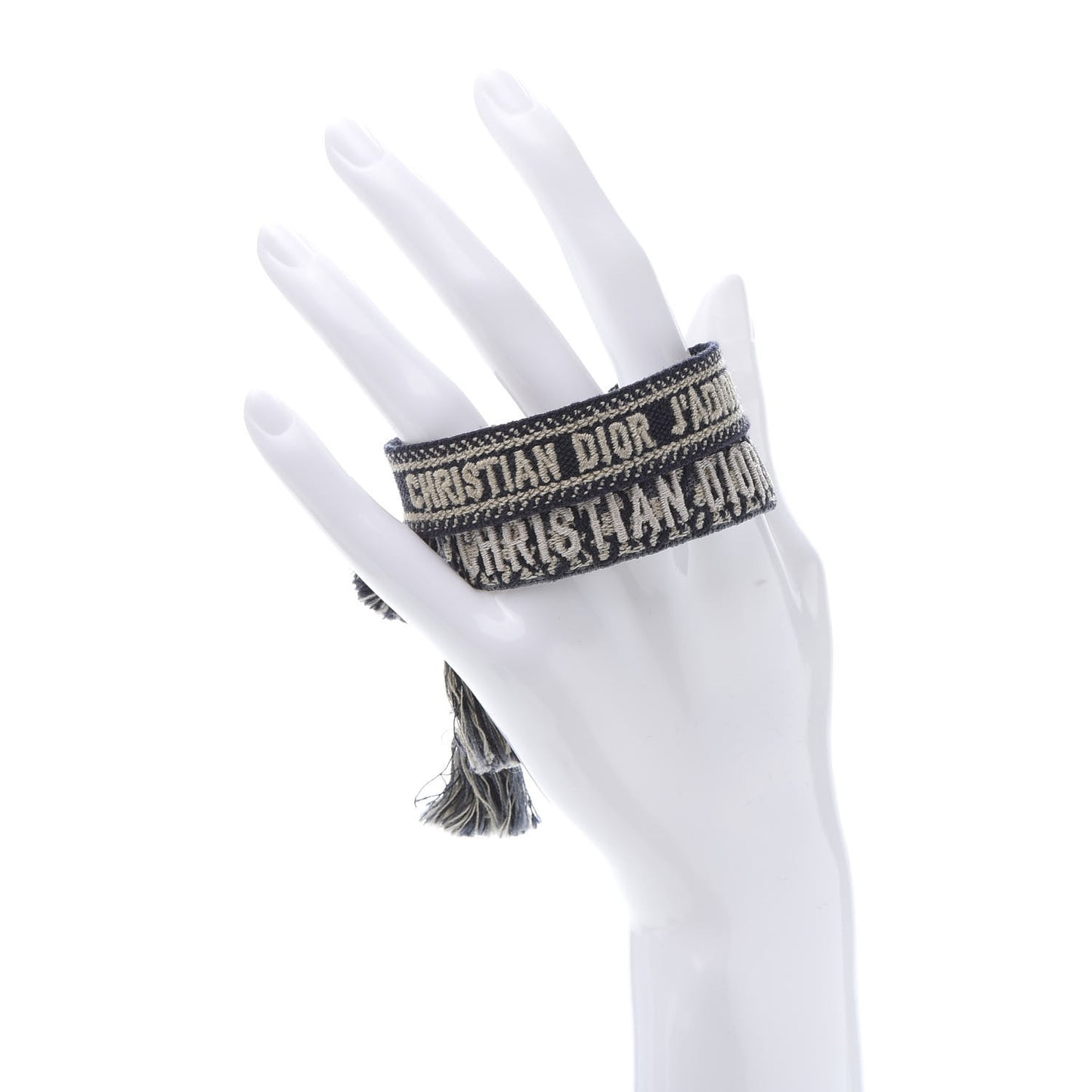 Woven Cotton J'Adior Friendship Bracelet Set Navy