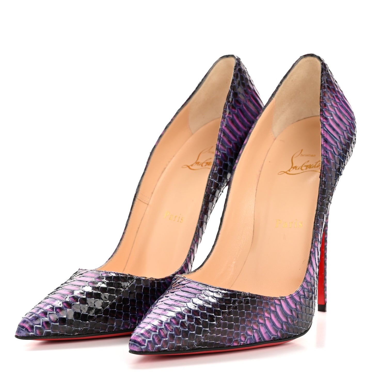 Snakeskin So Kate 120 Pumps 40 Purple