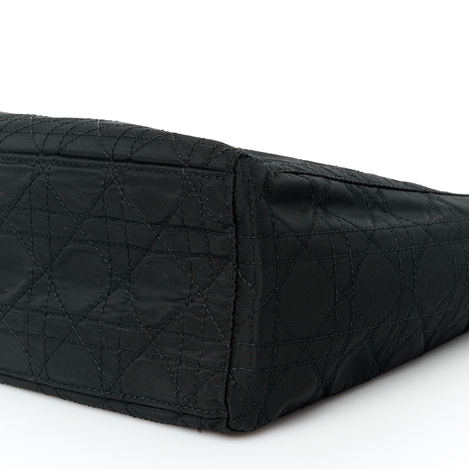 Christian Dior Nylon Cannage Large Lady Dior Black 10 of 10