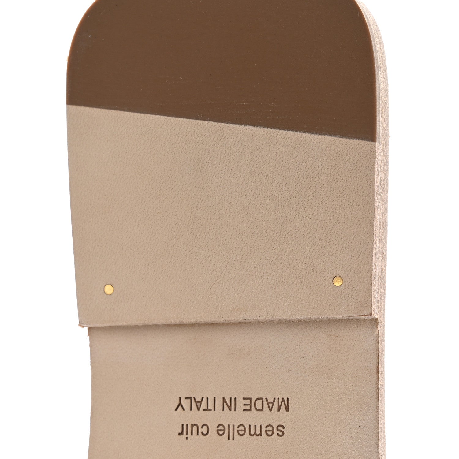 Hermes Epsom Oran Sandals 36 Etoupe 10 of 17