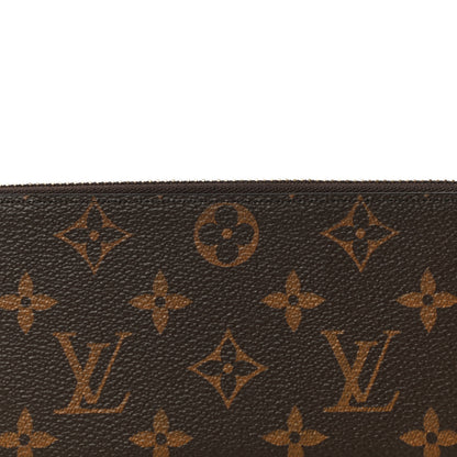 Louis Vuitton Monogram Clemence Wallet Fuchsia 7 of 10