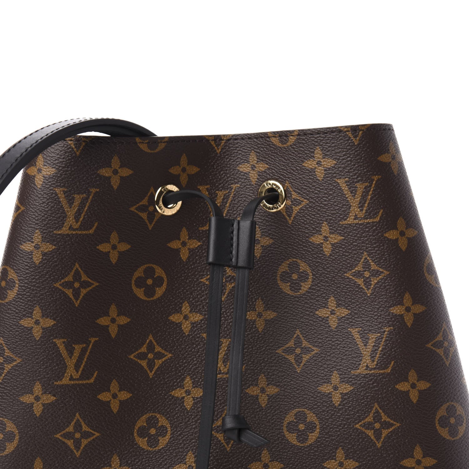 Louis Vuitton Monogram Neonoe MM Black 9 of 9