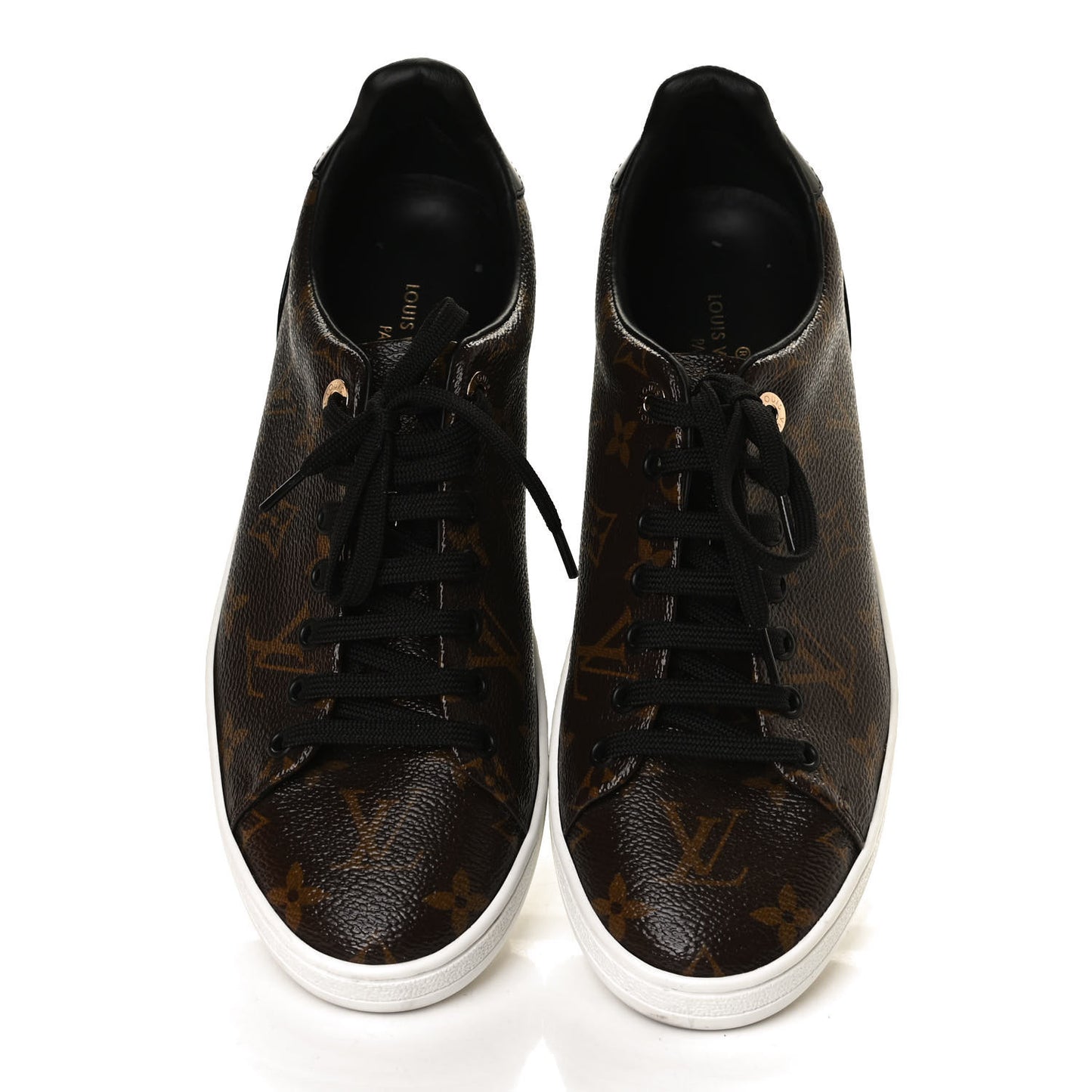 Patent Monogram Frontrow Sneakers 39