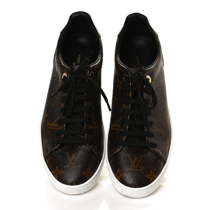 Louis Vuitton Patent Monogram Frontrow Sneakers 39 5 of 11
