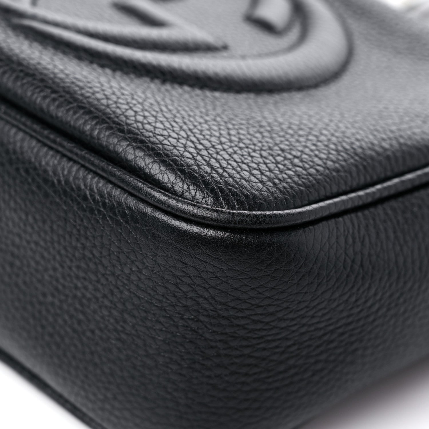 Gucci Pebbled Calfskin Small Soho Disco Bag Black 9 of 13