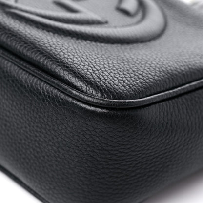 Gucci Pebbled Calfskin Small Soho Disco Bag Black 9 of 13