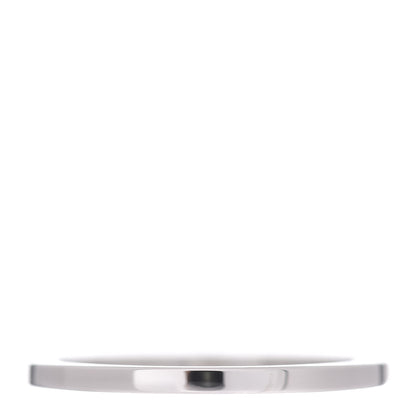 Tiffany Platinum Diamond Lucida Half Circle Wedding Band Ring 50 5.5 3 of 4