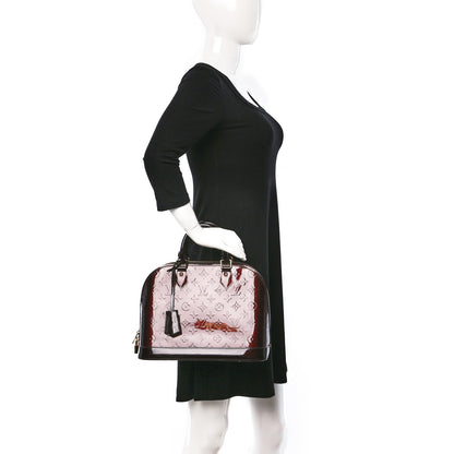 Louis Vuitton Vernis Alma PM Amarante 2 of 8