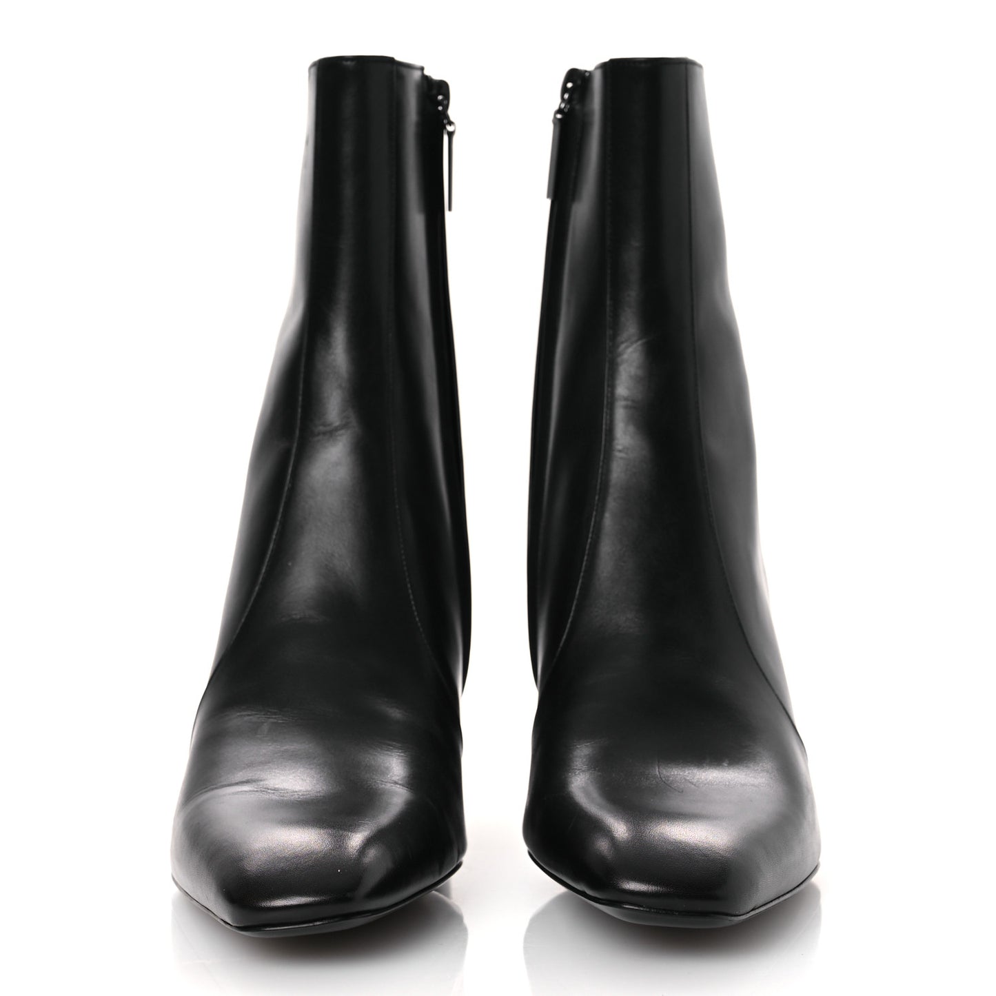 Calfskin Mens XIV Zip Boots 40 Black