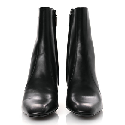 Saint Laurent Calfskin Mens XIV Zip Boots 40 Black 3 of 14