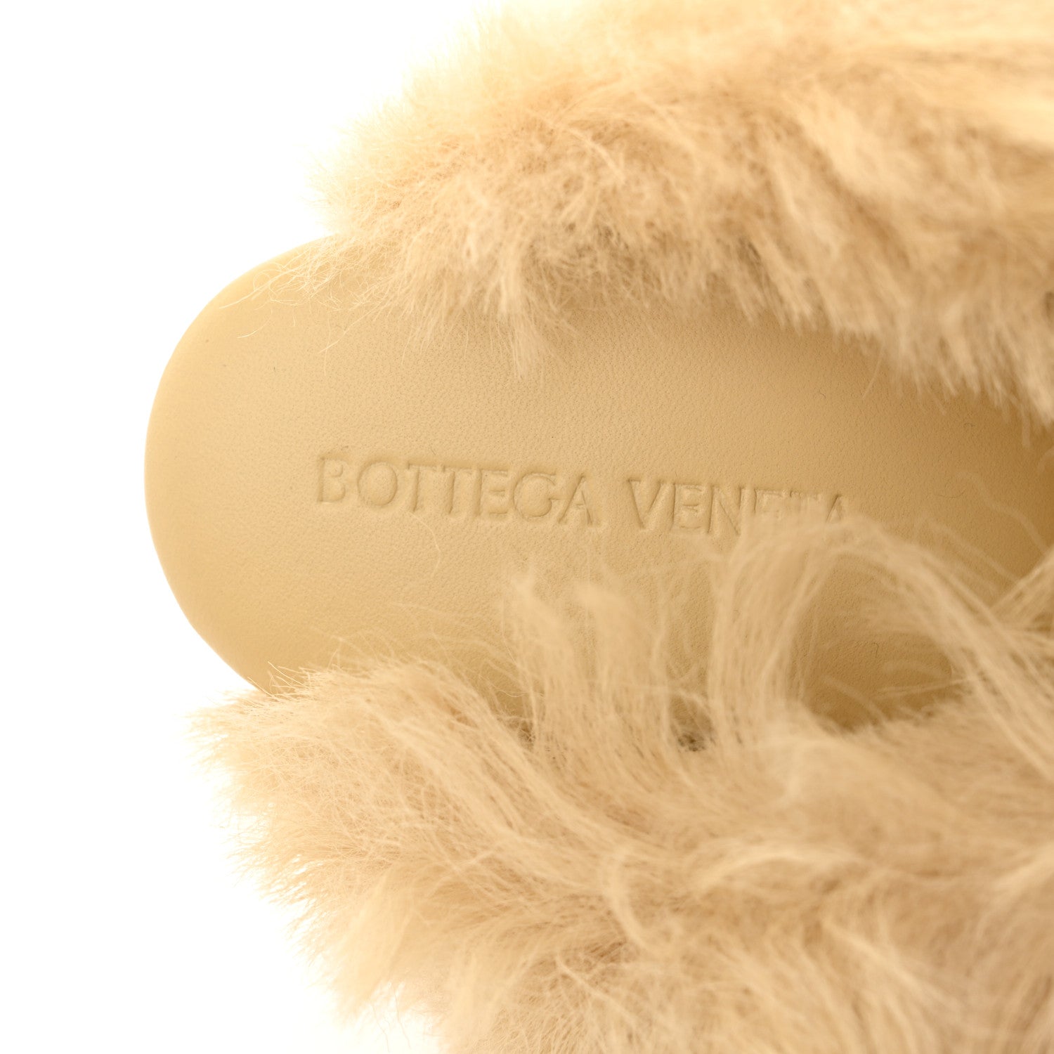 Bottega Veneta Shearling Lambskin Poodle Curve Sandals 40 Heirloom 8 of 12