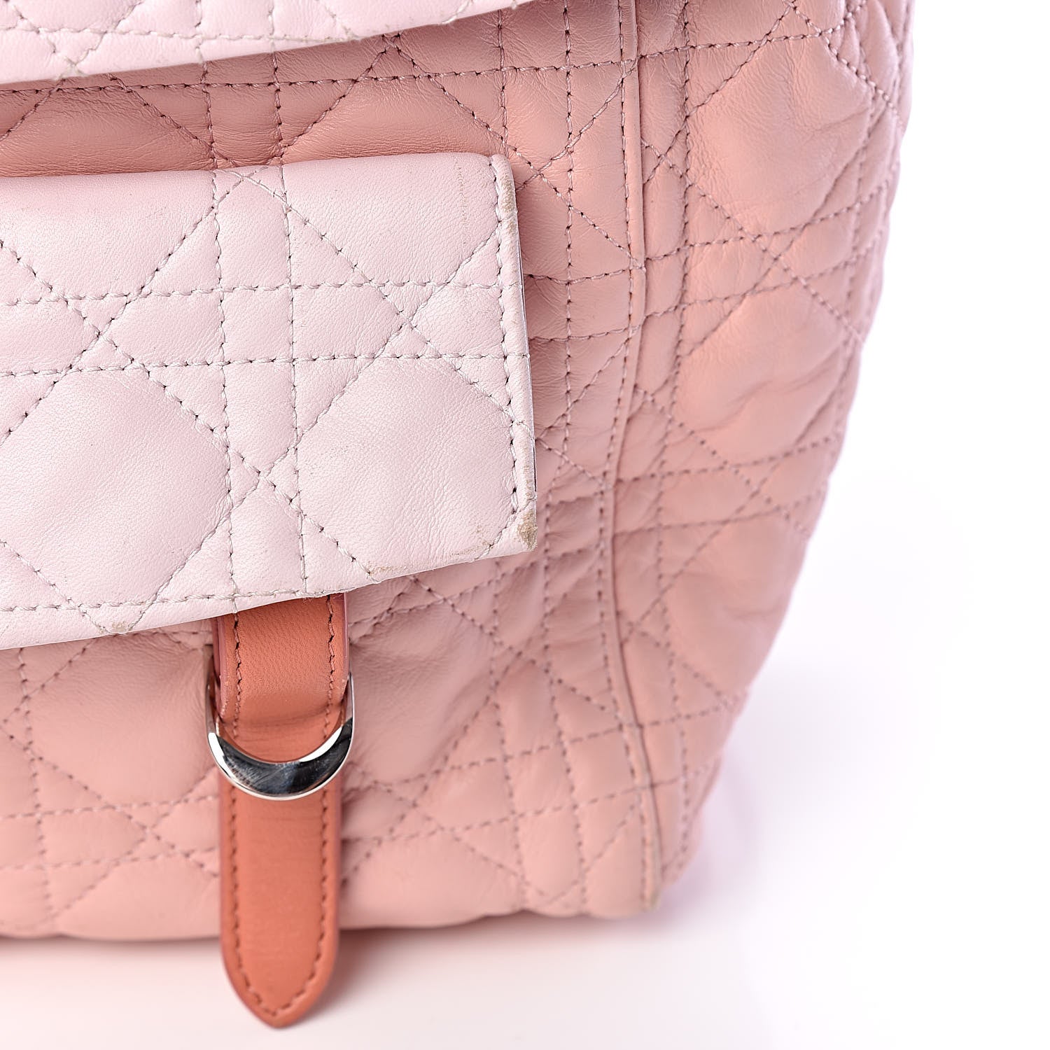 Christian Dior Lambskin Cannage Large Stardust Backpack Pink 18 of 19