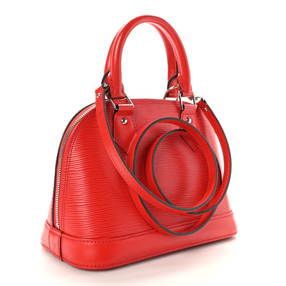 Louis Vuitton Epi Alma BB Coquelicot 3 of 8