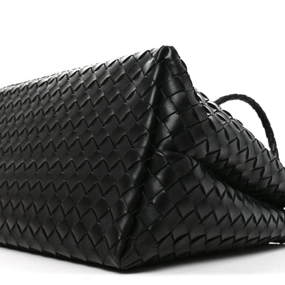 Bottega Veneta Nappa Intrecciato Large Andiamo Shoulder Bag Black 9 of 9