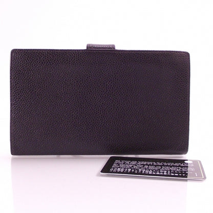 Chanel Caviar CC Wallet Clutch Purple 2 of 10