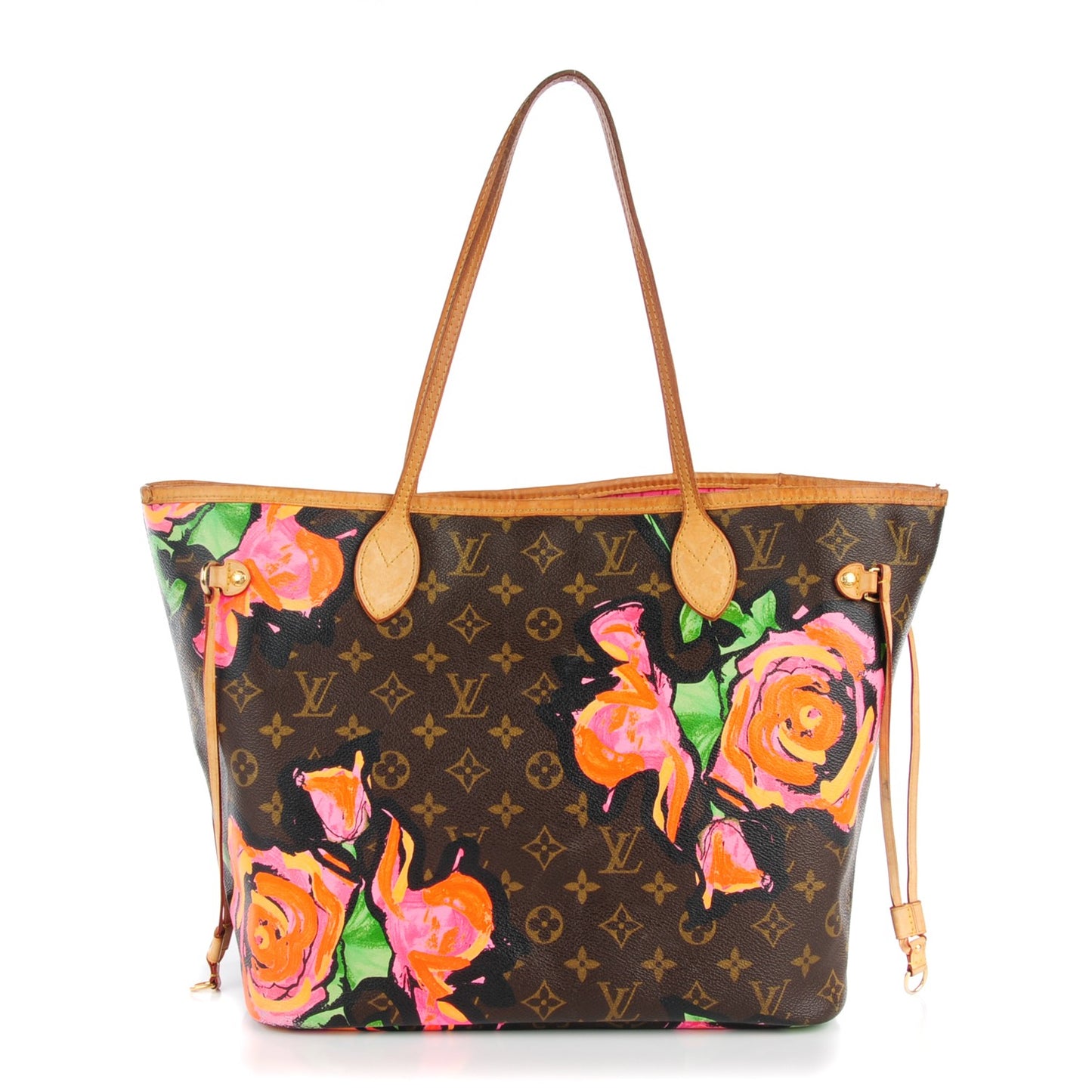 Monogram Roses Neverfull MM