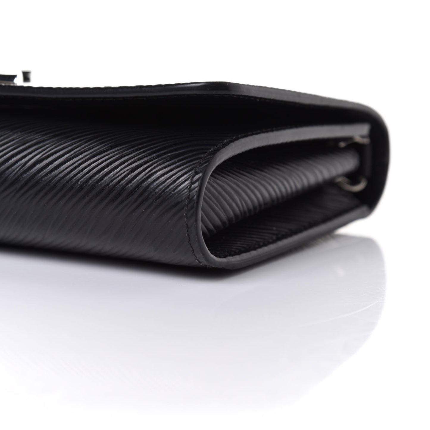 Epi Twist Chain Wallet Black