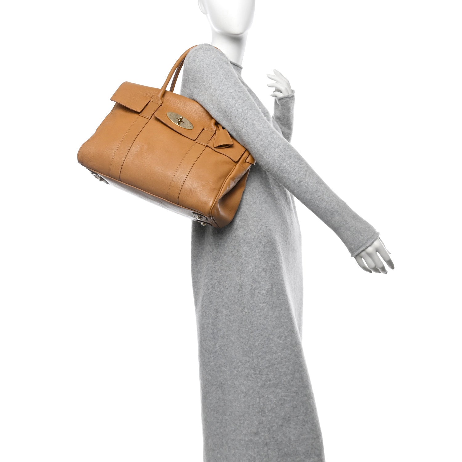 Mulberry Glossy Buffalo Bayswater Fudge 2 of 12