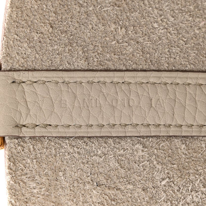 Hermes Taurillon Clemence Picotin Lock 18 PM Beton 7 of 11
