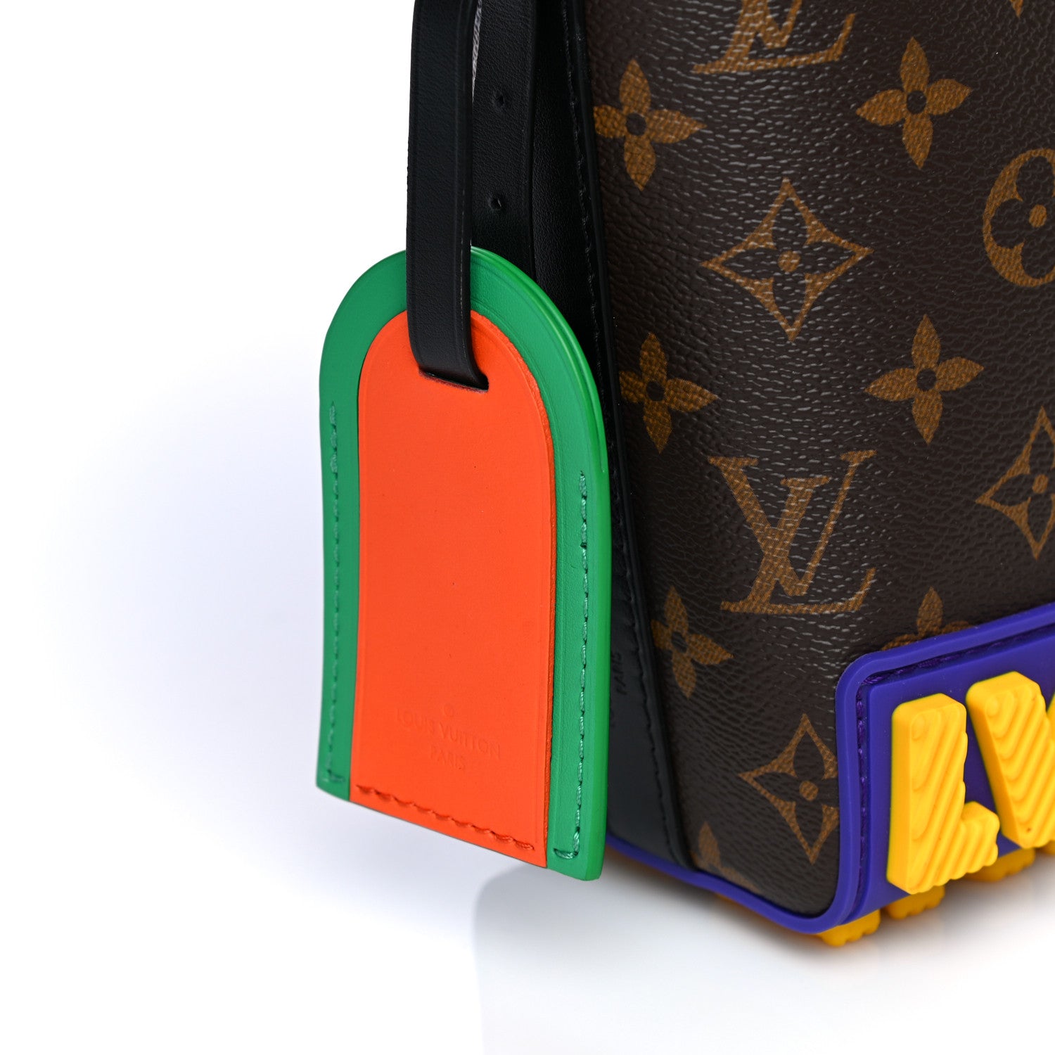 Louis Vuitton Monogram LV Rubber Cruiser Messenger Multicolor 5 of 12