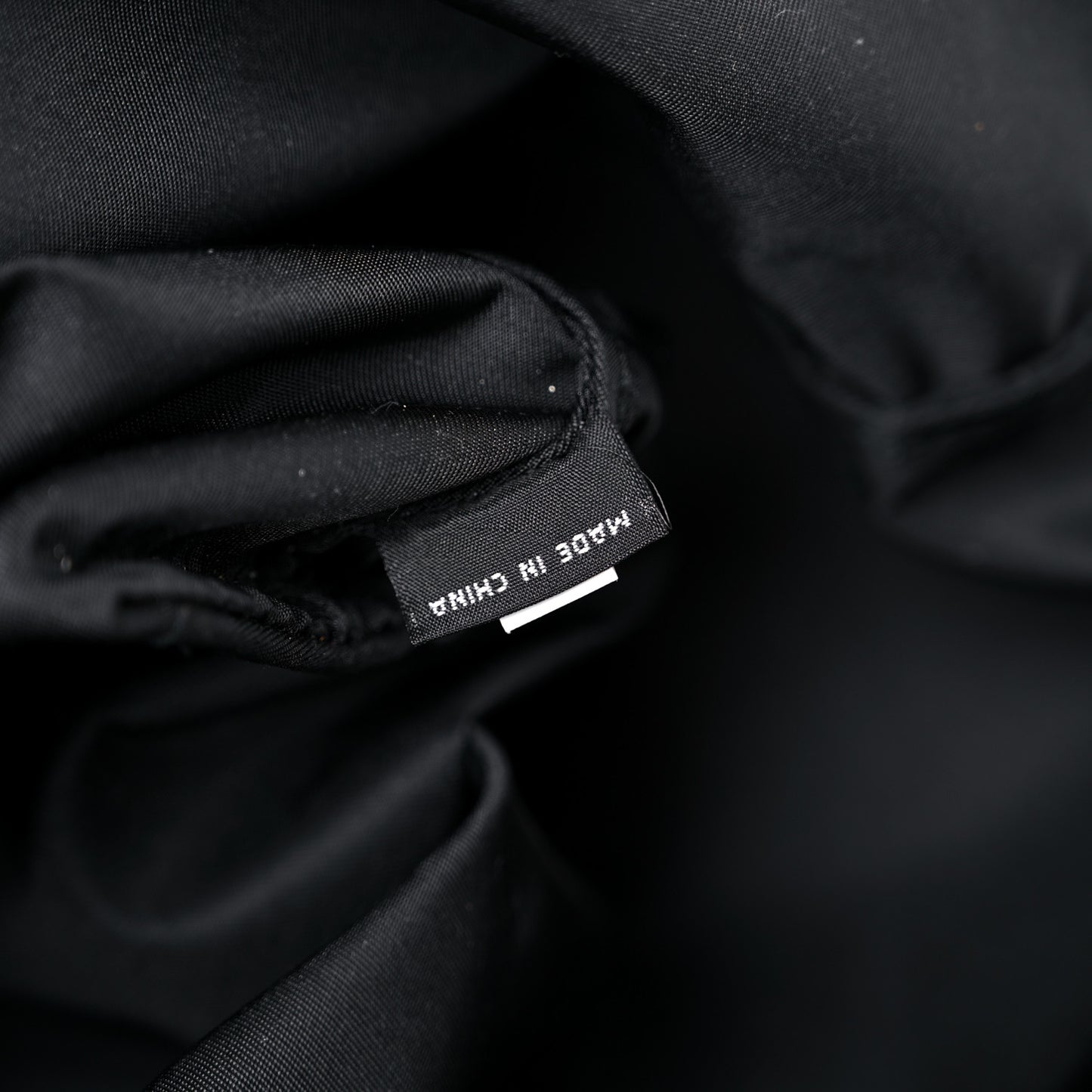 Tessuto Nylon Shopping Tote Black