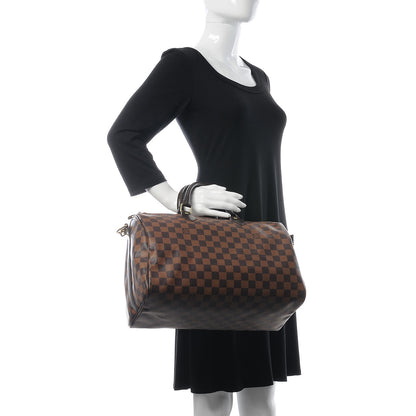 Louis Vuitton Damier Ebene Speedy Bandouliere 35 3 of 8