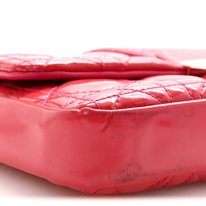 Christian Dior Patent Cannage Miss Dior Promenade Pouch Fuchsia 9 of 11