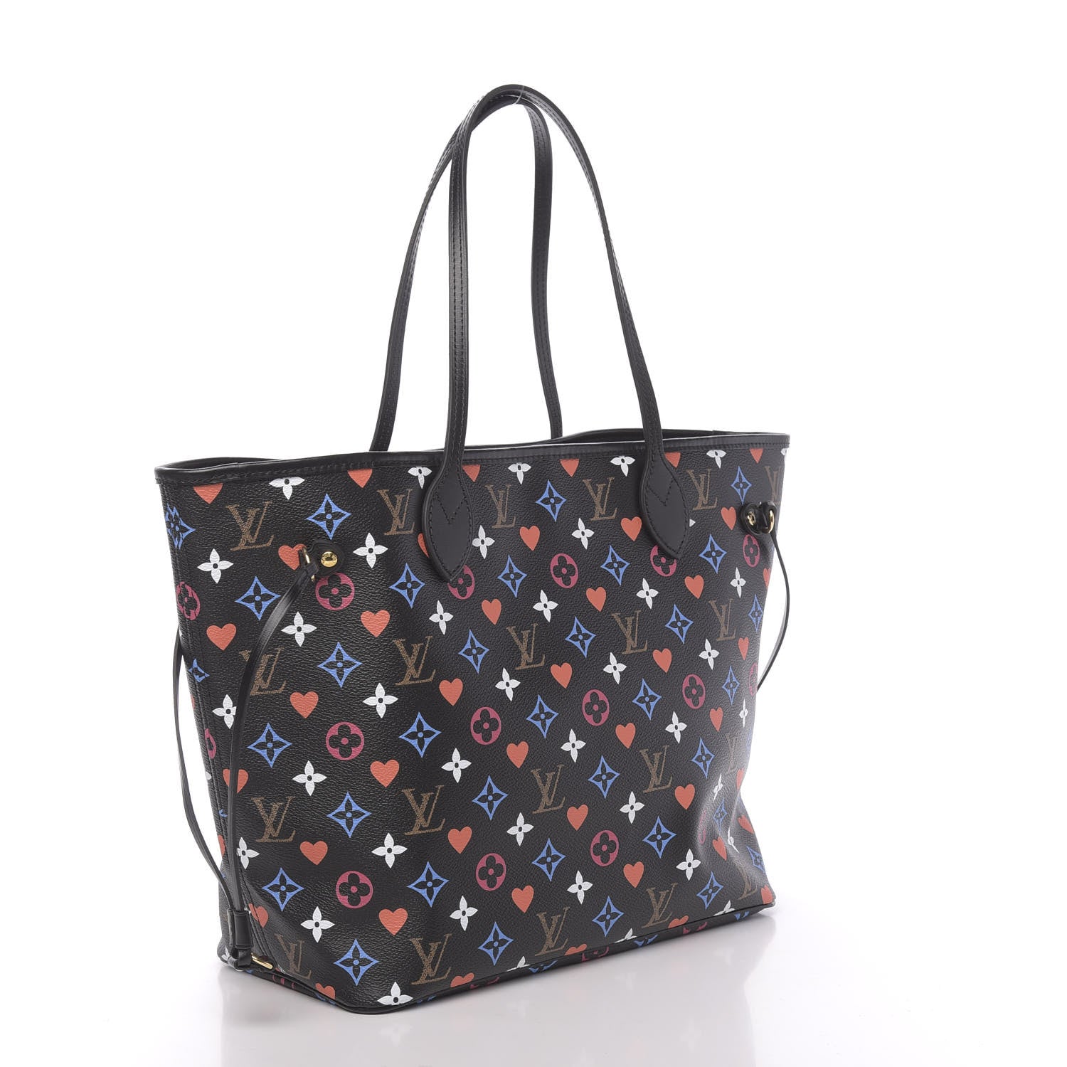 Louis Vuitton Game On Neverfull MM Black 2 of 9