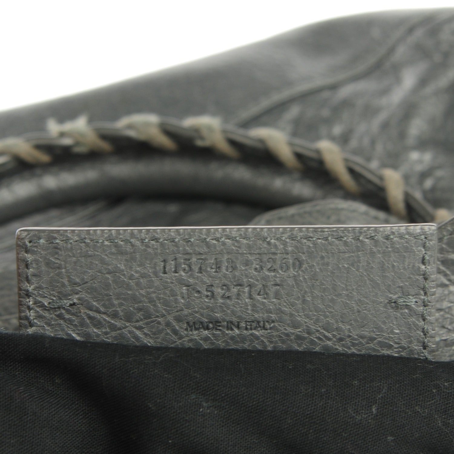 Balenciaga Agneau Classic Hardware City Gris Tarmac 13 of 14