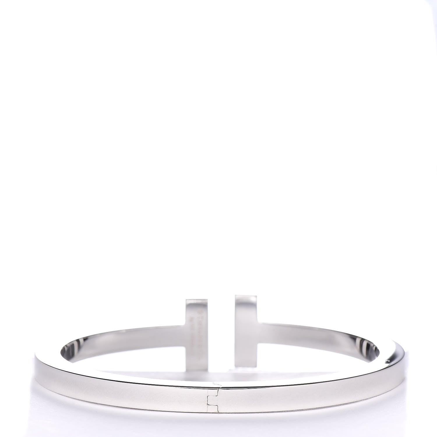 Tiffany Sterling Silver T Square Bracelet 3 of 6