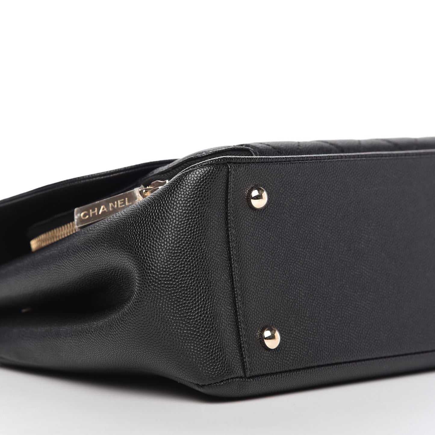 Caviar Quilted Large Business Affinity Flap Black