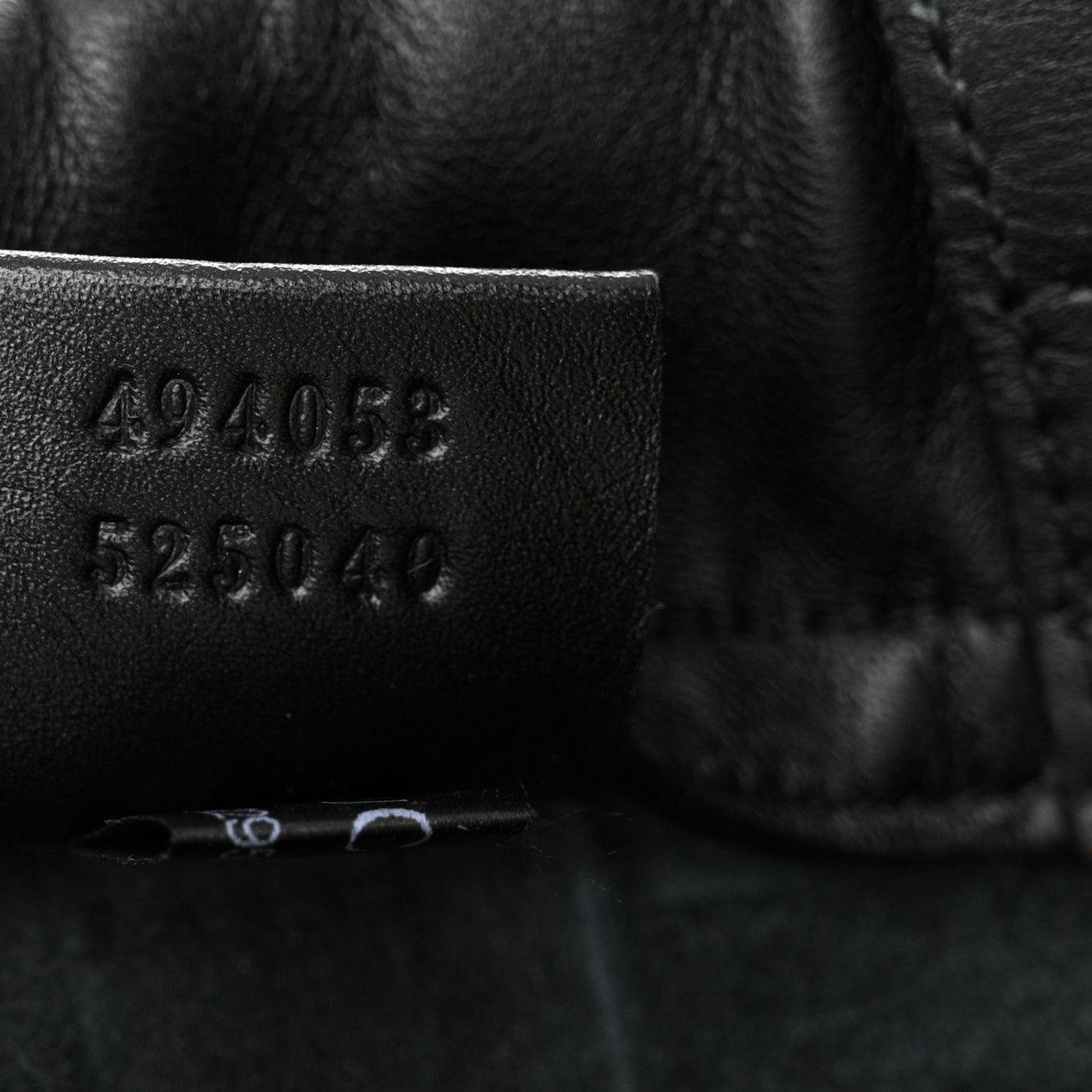 Gucci Calfskin Logo Drawstring Backpack Black 7 of 11