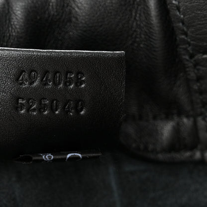 Gucci Calfskin Logo Drawstring Backpack Black 7 of 11