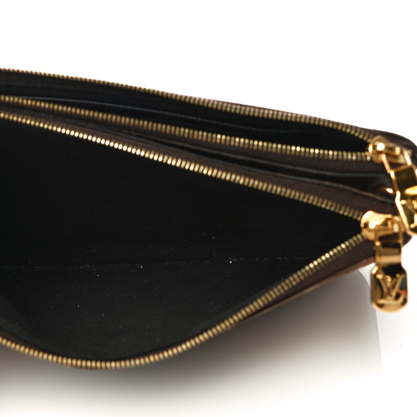 Reverse Monogram Giant Double Zip Pochette