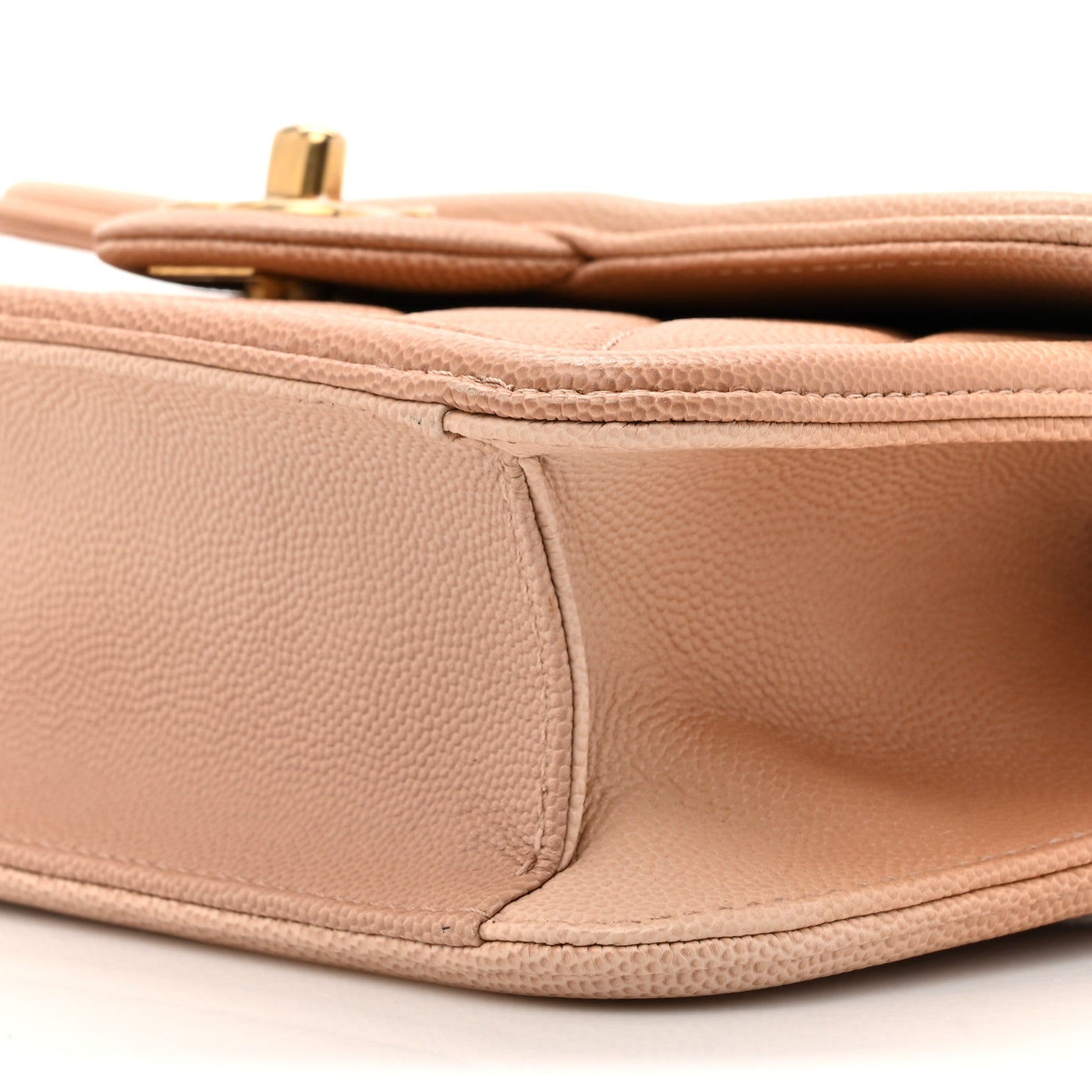Chanel Caviar Quilted Sunset On The Sea Waist Bag Beige 9 of 10