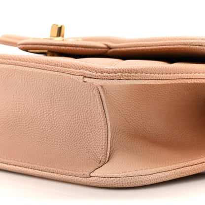 Chanel Caviar Quilted Sunset On The Sea Waist Bag Beige 9 of 10