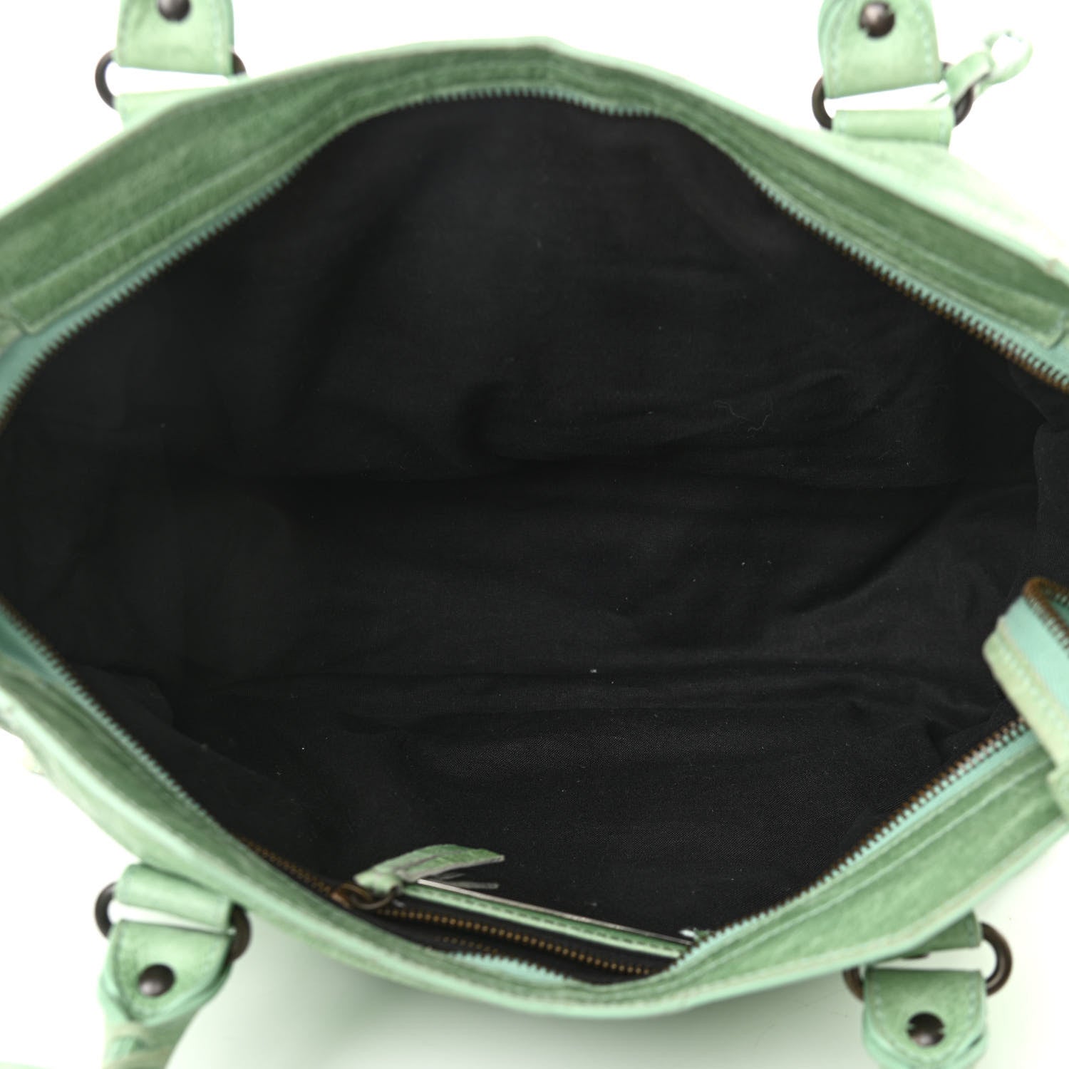Balenciaga Agneau Classic Hardware City Vert D'eau 5 of 9