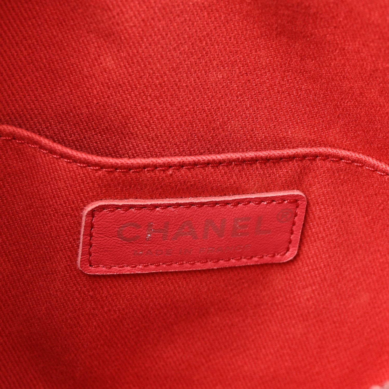 Chanel Caviar Stitched Banane Waist Bag Fanny Pack Pink 11 of 19