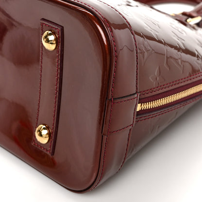Louis Vuitton Vernis Alma PM Rouge Fauviste 8 of 8
