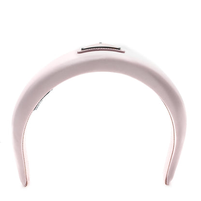 Prada Re-Nylon Triangle Logo Headband Alabastro 3 of 7