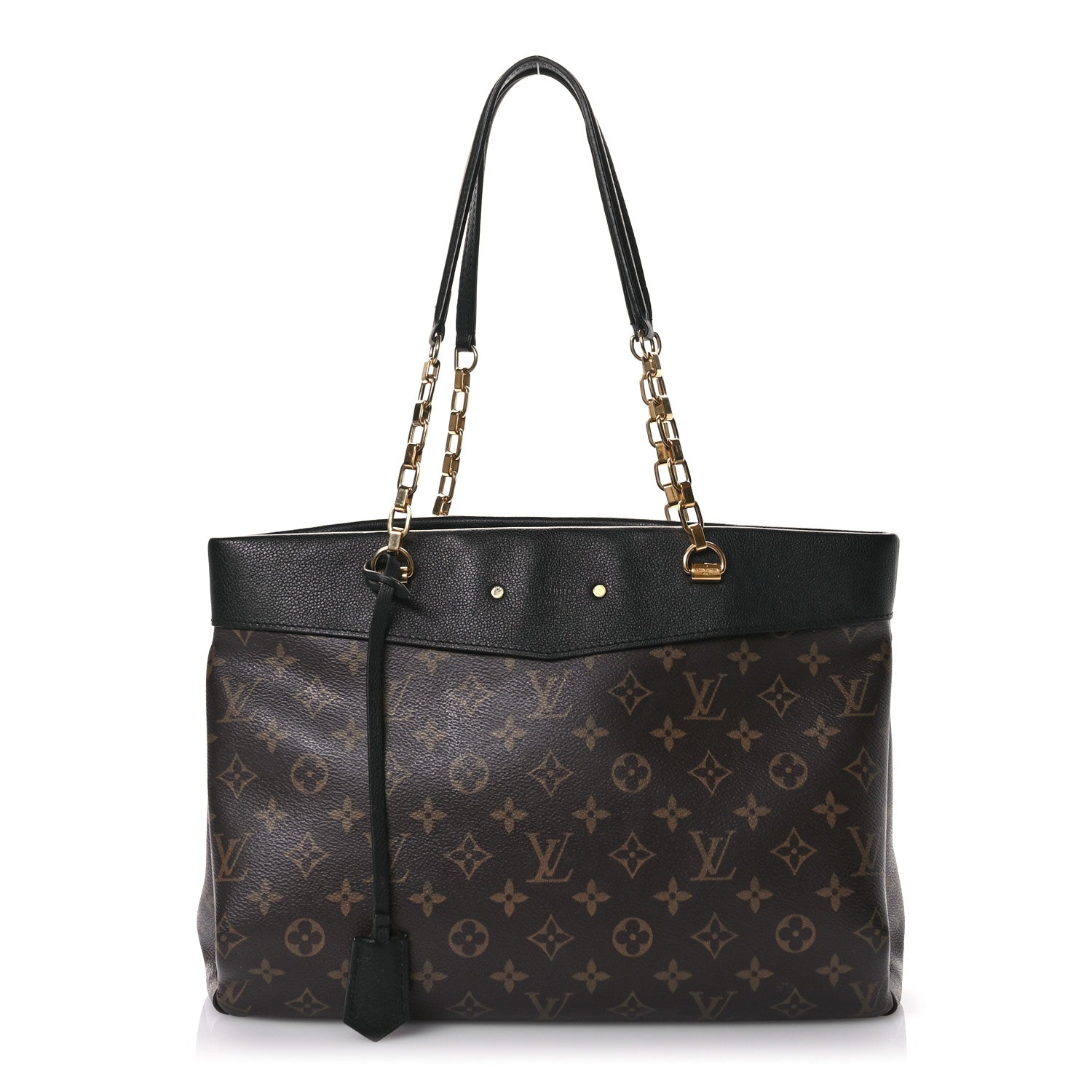 Louis Vuitton Monogram Pallas Shopper Black 1 of 12