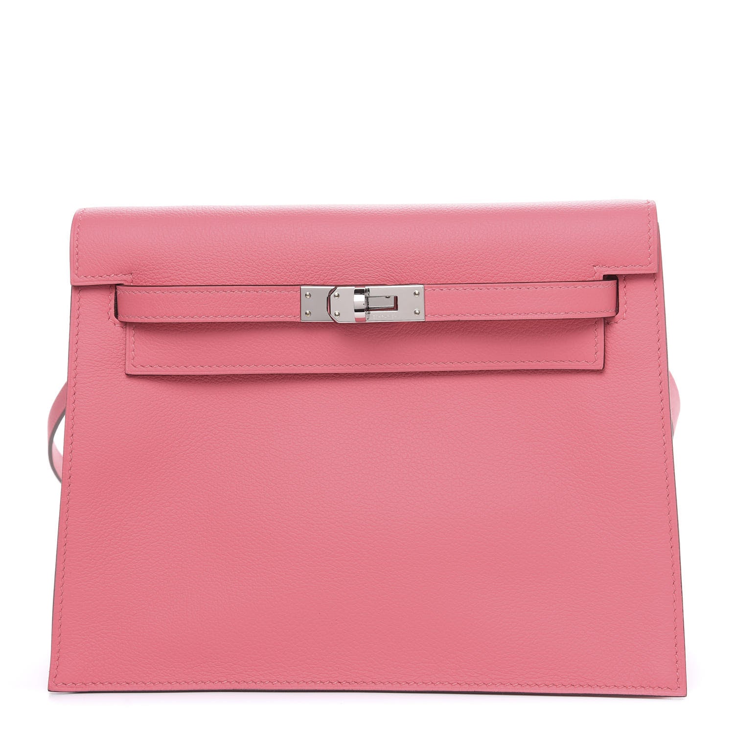 Hermes Evercolor Kelly Danse II Belt Bag Rose Azalee 1 of 10
