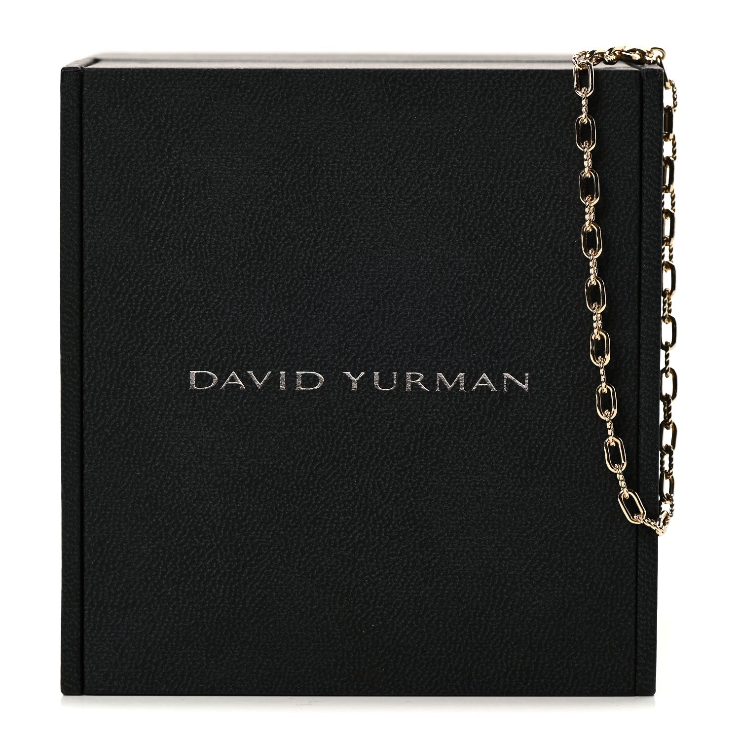 David Yurman 18K Yellow Gold Madison 3mm Classic Chain Bracelet 5 of 5